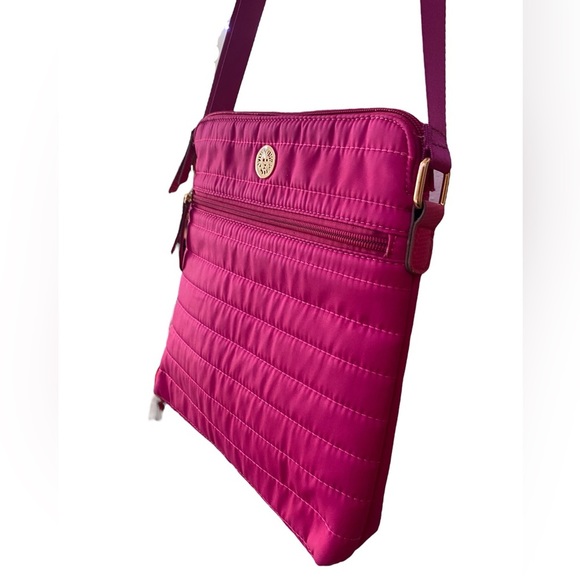 Anne Klein Dark Pink Crossbody Bag **read description** - Picture 2 of 15